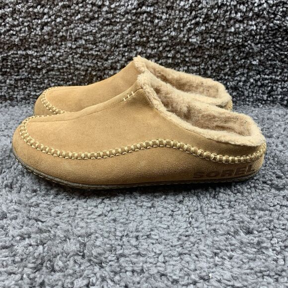 Sorel Men's Falcon Ridge Slipper Size 9 Brown House Shoes Slip On - Picture 2 of 8
